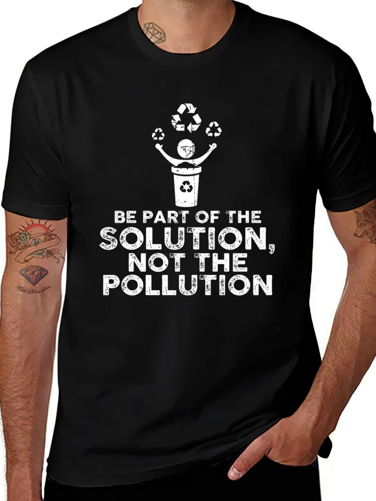 Eco-Friendly Be Part of the Solution Graphic Tee product image 1
