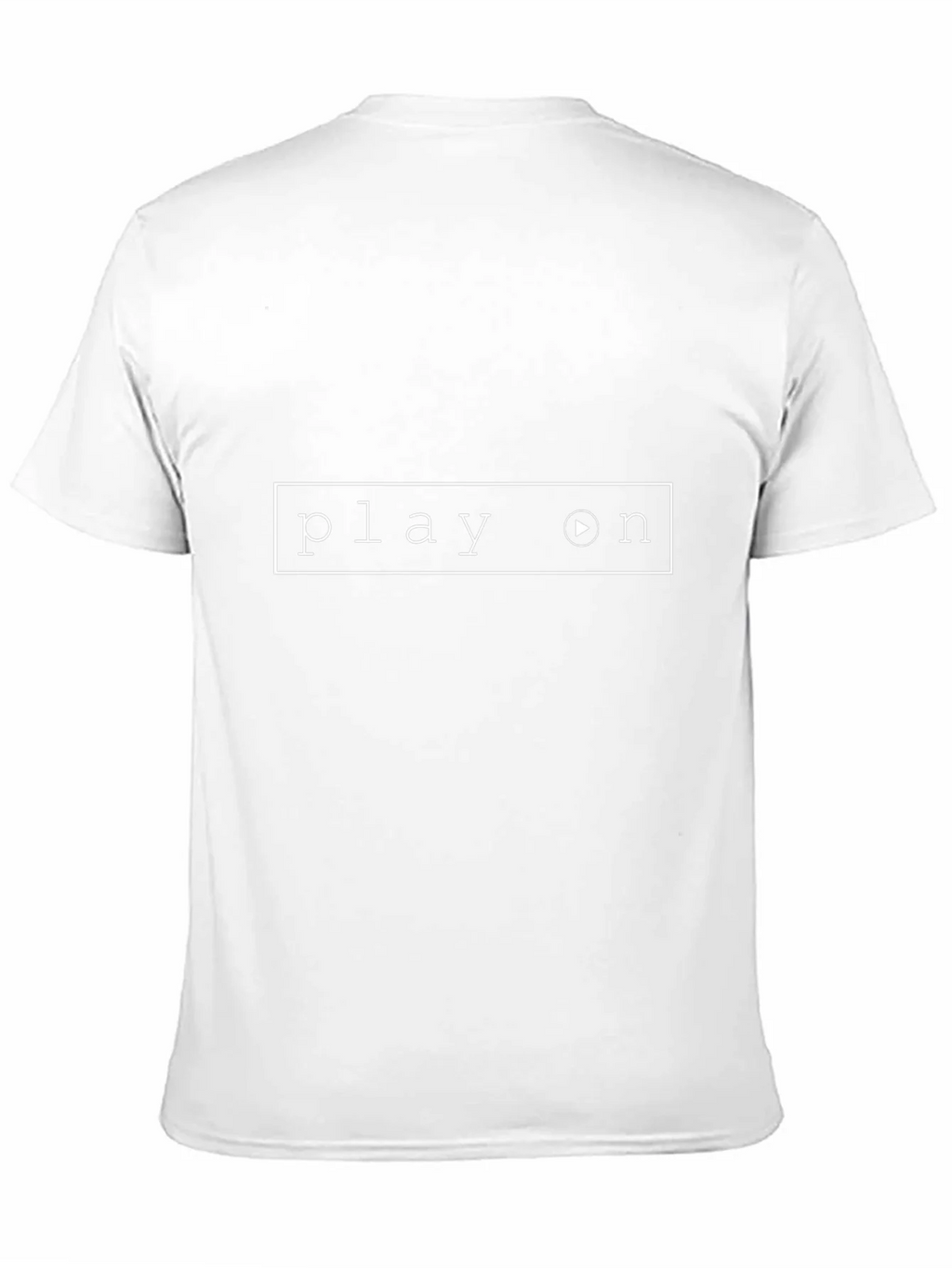 Play On Graphic Tee - Modern Black T-Shirt product image 2