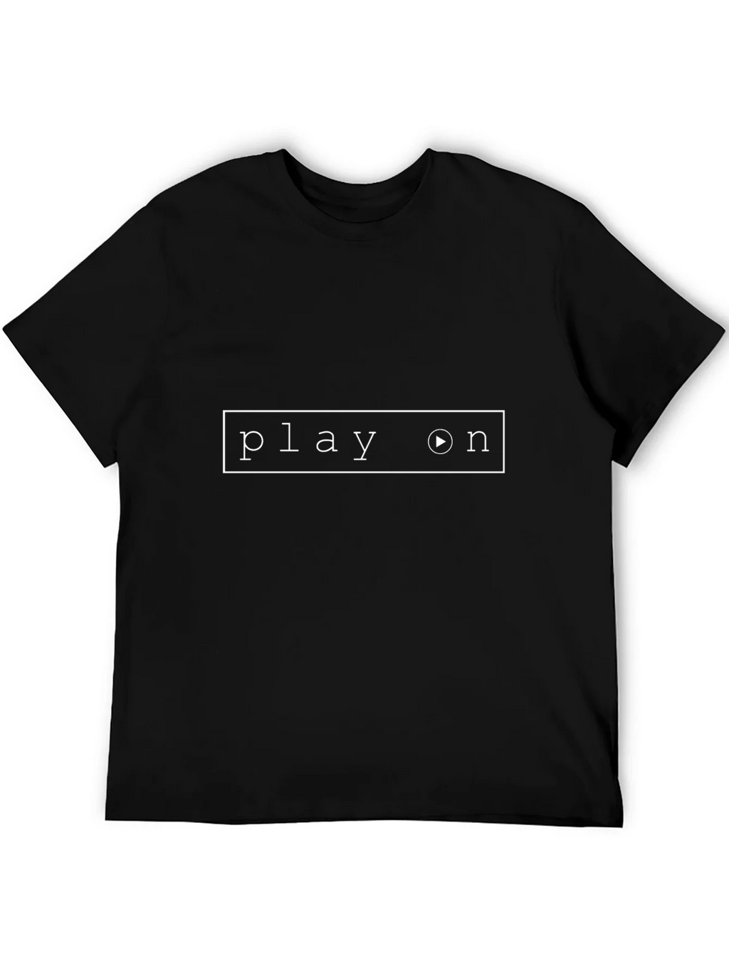 Play On Graphic Tee - Modern Black T-Shirt product image 8