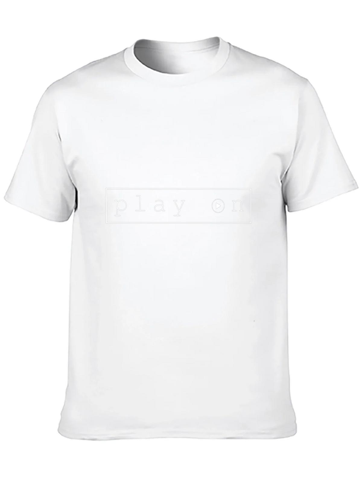 Play On Graphic Tee - Modern Black T-Shirt product image 12