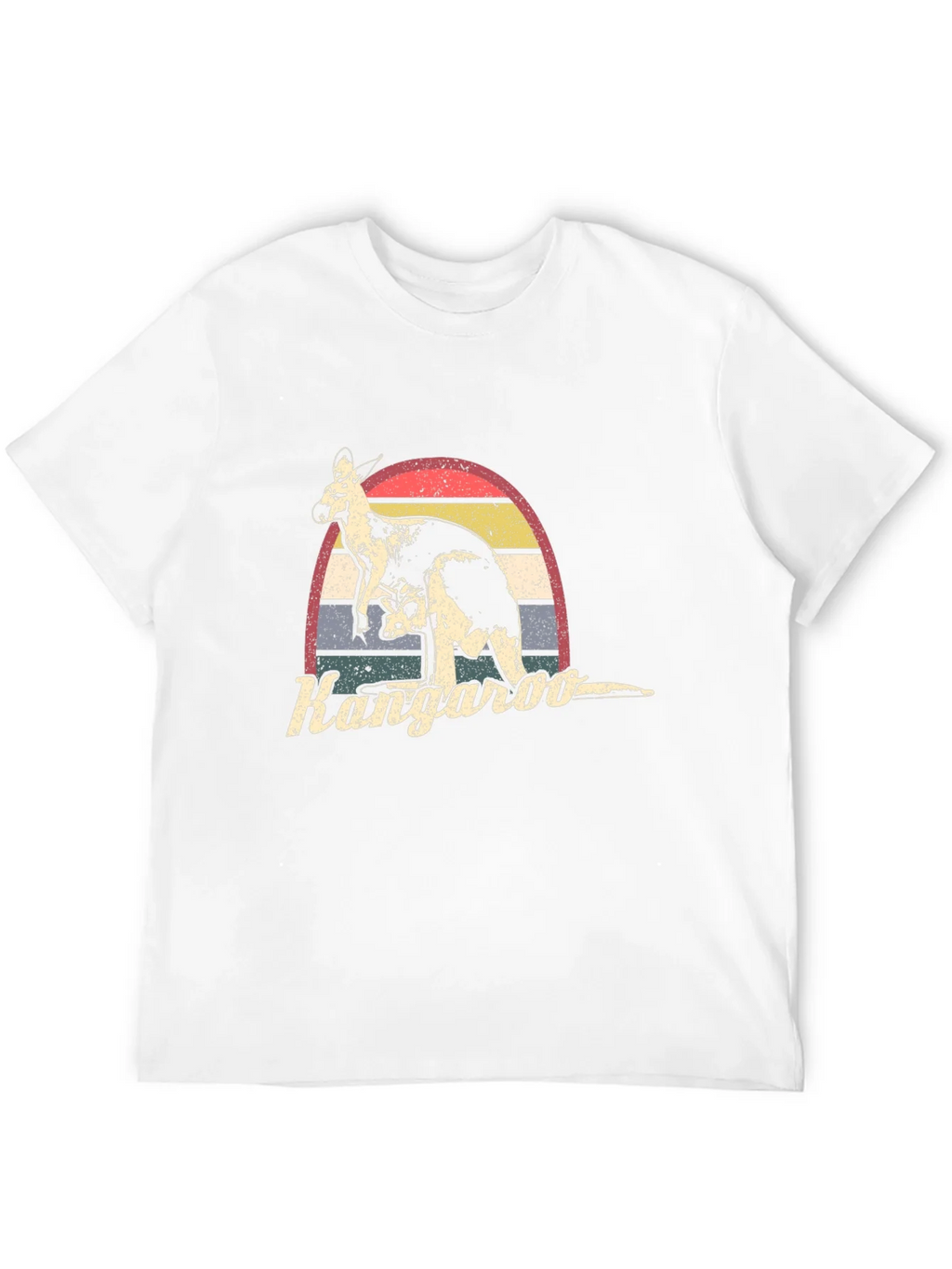 Retro Kangaroo Graphic T-Shirt product image 3