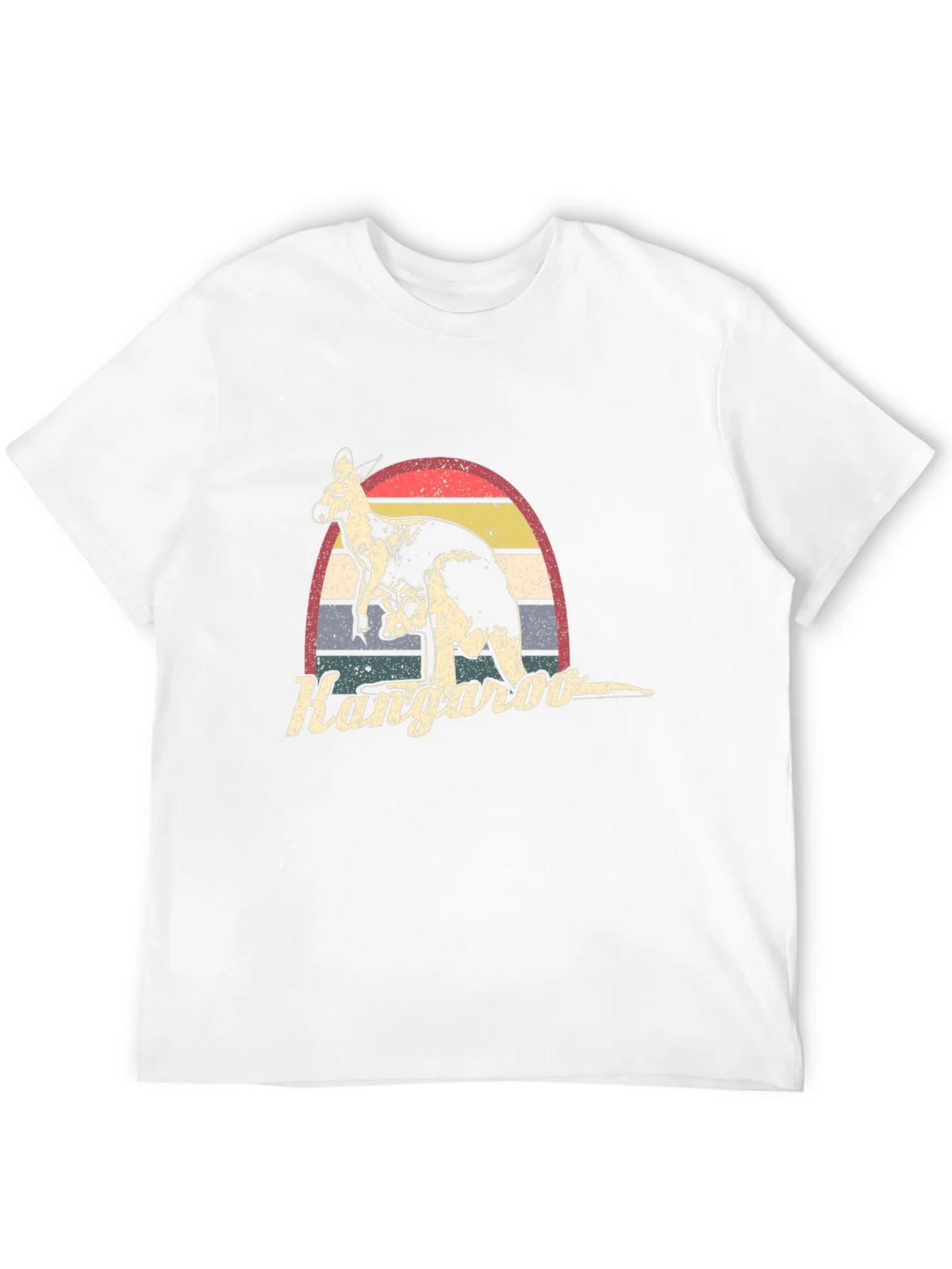Retro Kangaroo Graphic T-Shirt product image 3