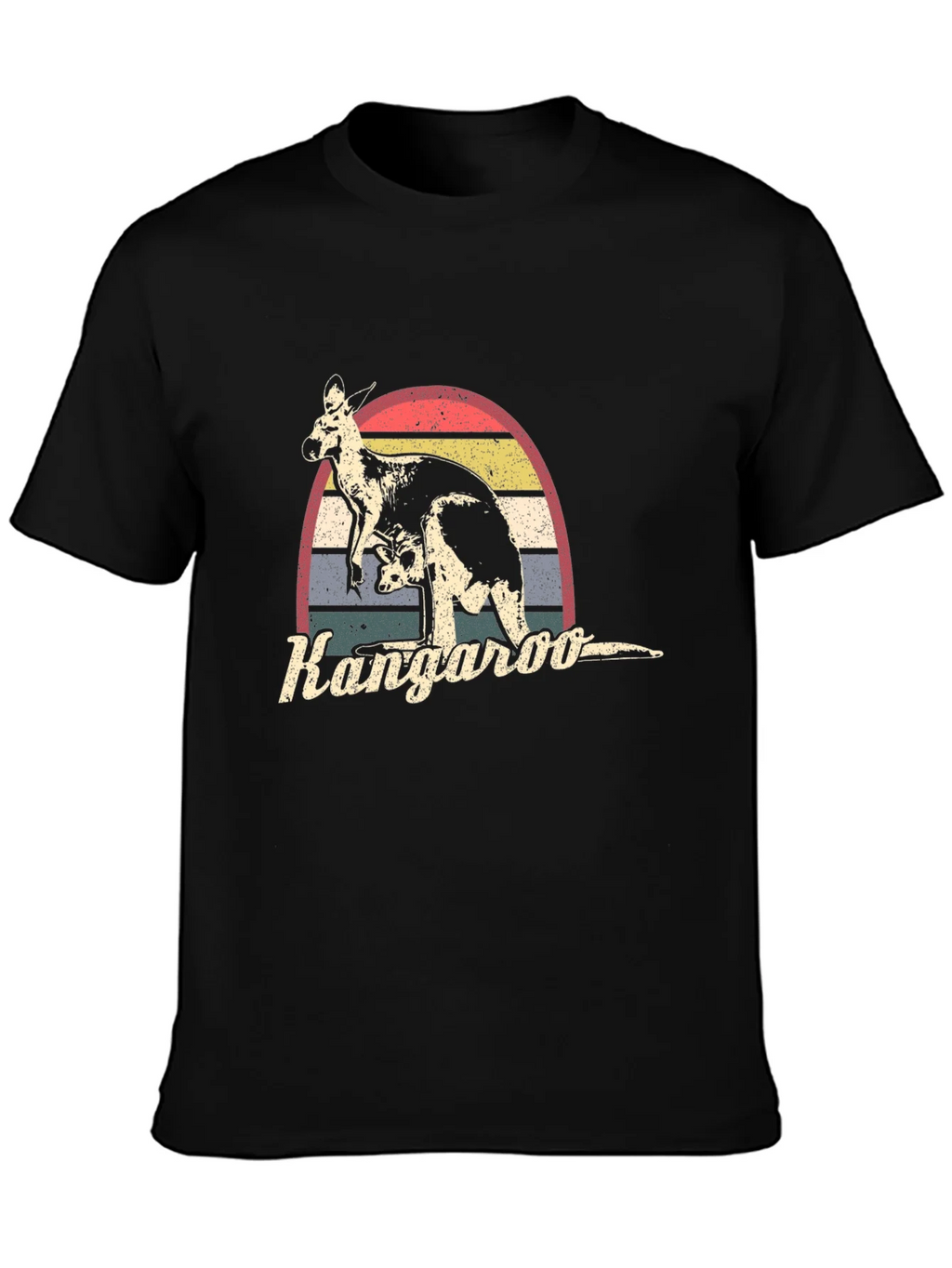 Retro Kangaroo Graphic T-Shirt product image 6