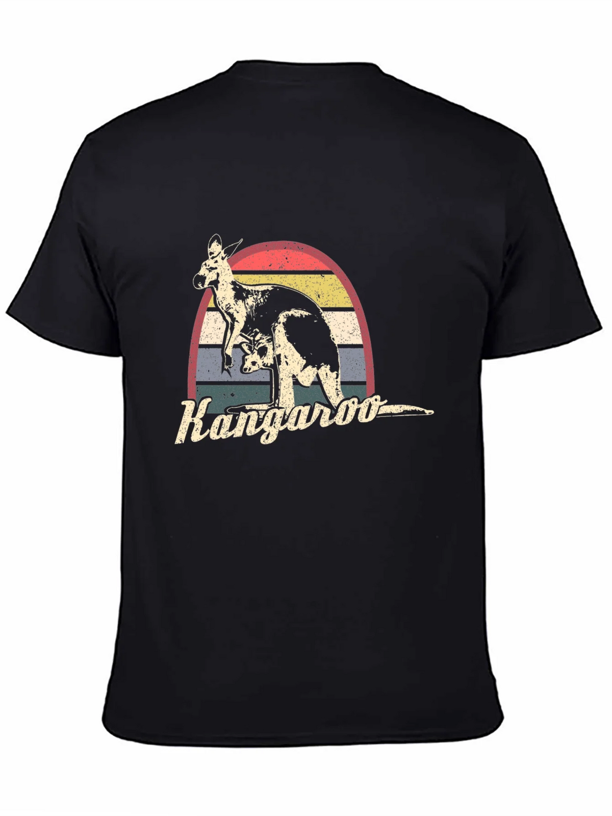 Retro Kangaroo Graphic T-Shirt product image 7
