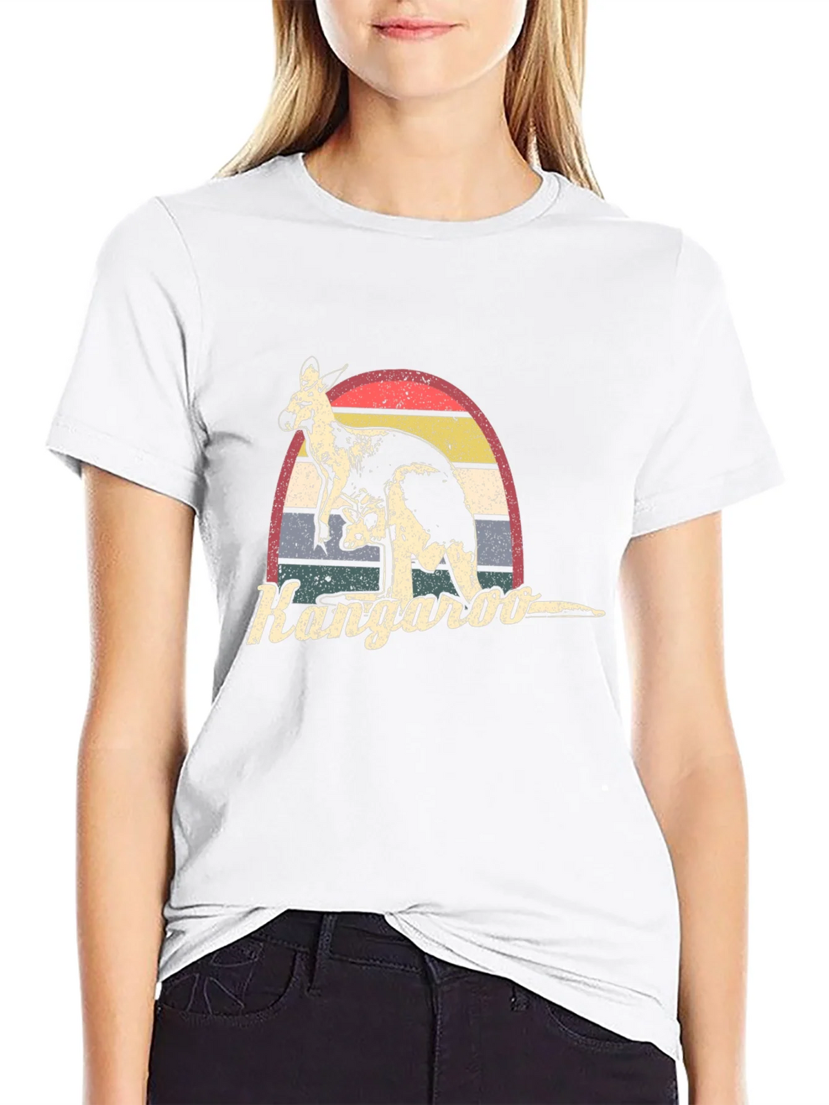 Retro Kangaroo Graphic T-Shirt product image 11