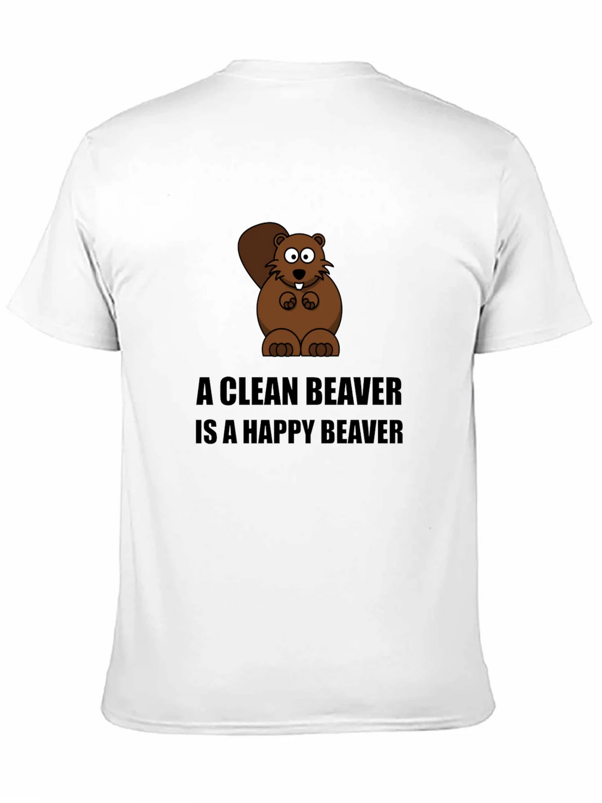 A Clean Beaver T-Shirt - Funny Cartoon Tee product image 2