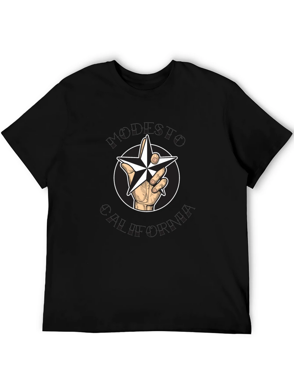 Star Hand T-Shirt - Graphic Print Cotton Tee product image 8