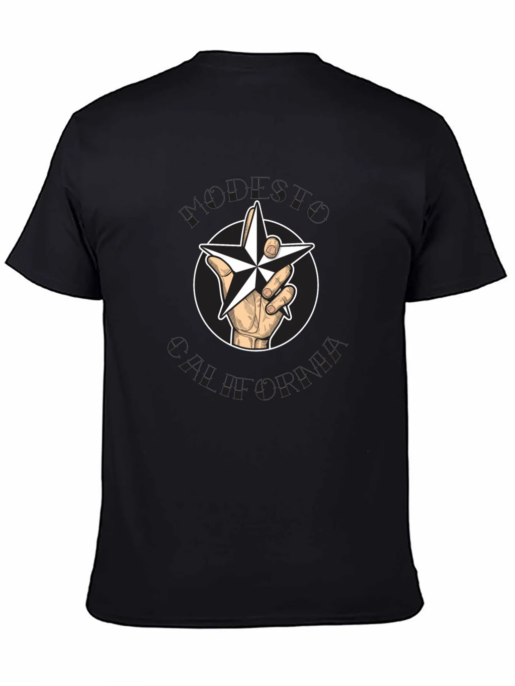 Star Hand T-Shirt - Graphic Print Cotton Tee product image 7