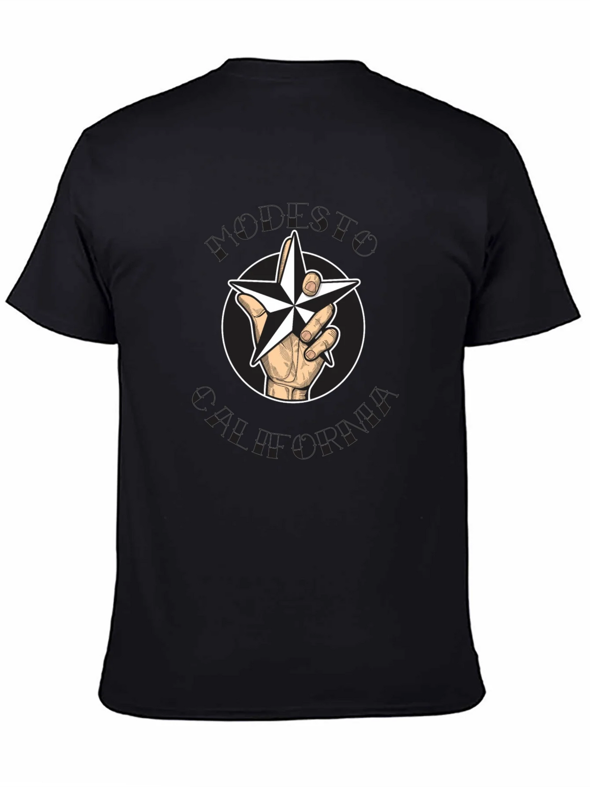 Star Hand T-Shirt - Graphic Print Cotton Tee product image 7