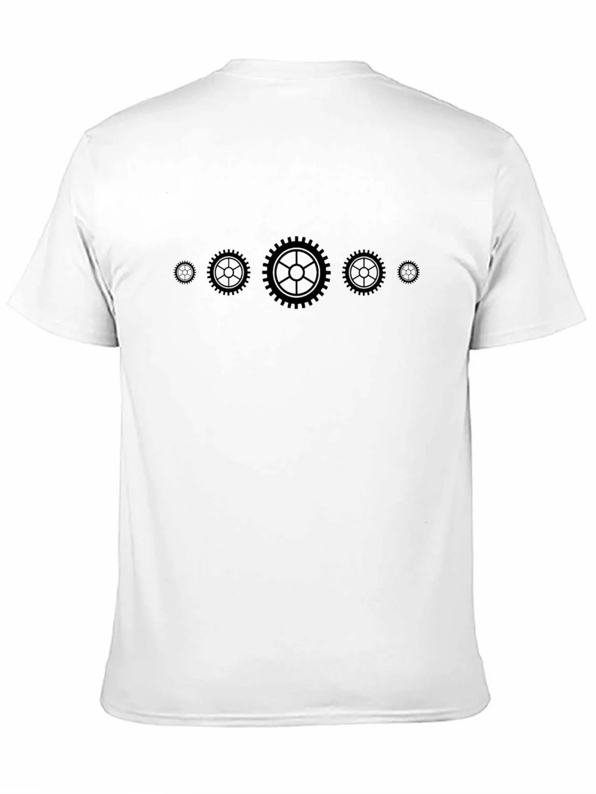 Gear Design Black T-Shirt product image 2
