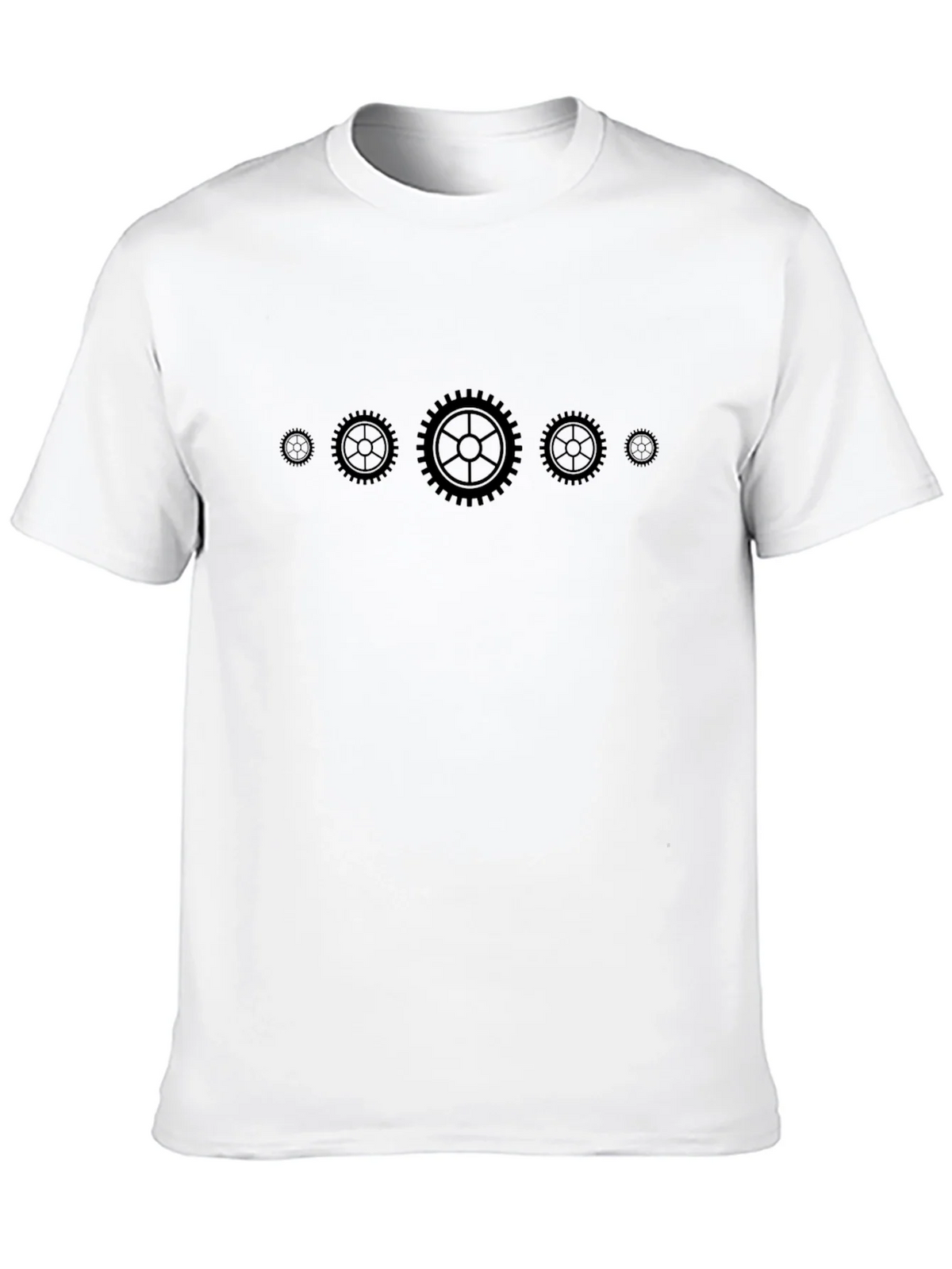 Gear Design Black T-Shirt product image 12