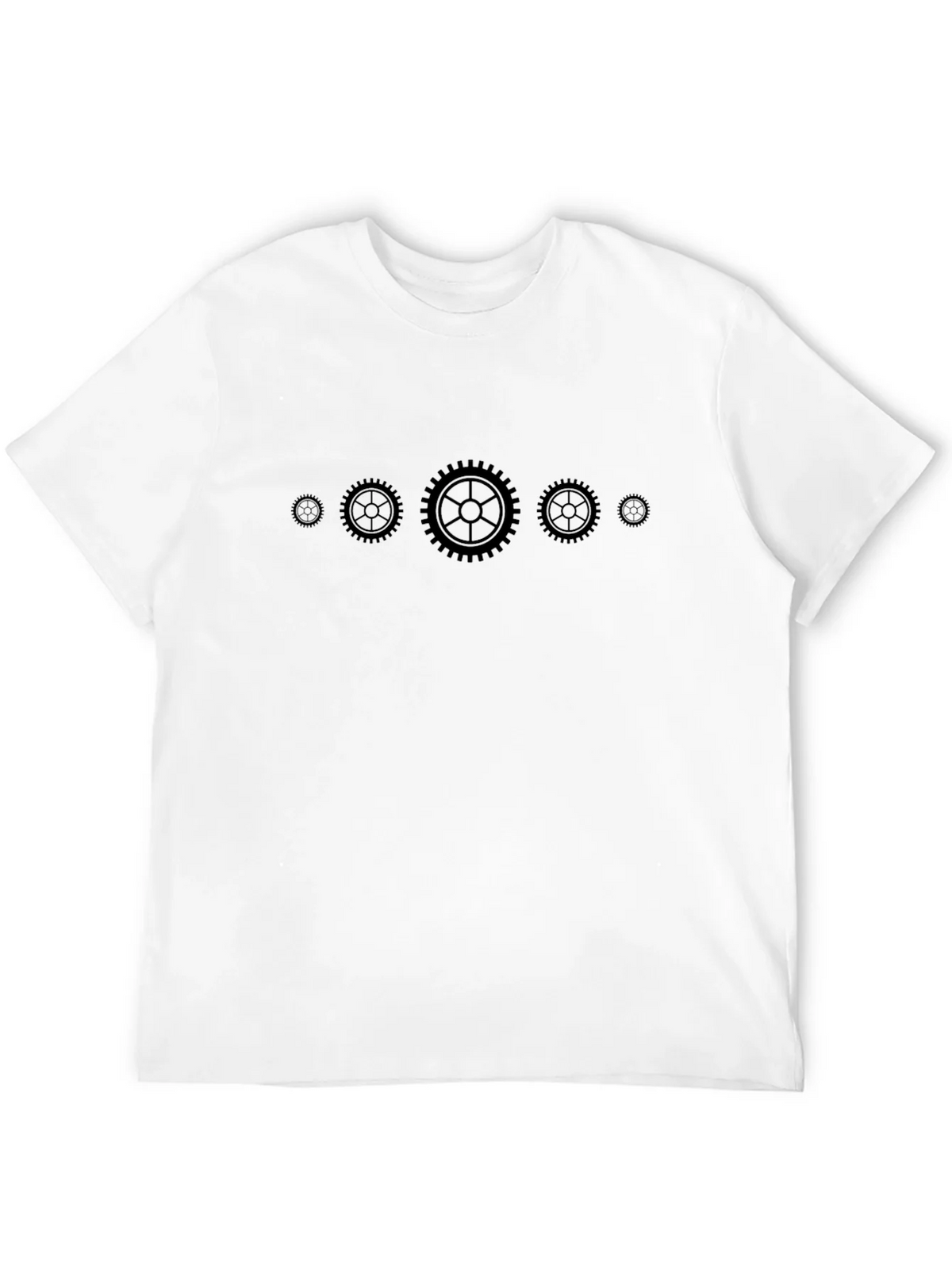 Gear Design Black T-Shirt product image 3