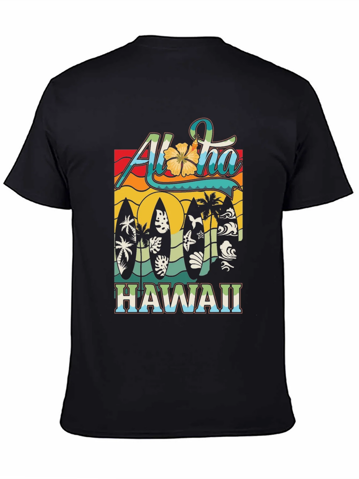 Aloha Hawaii Surfboard Tee product image 7