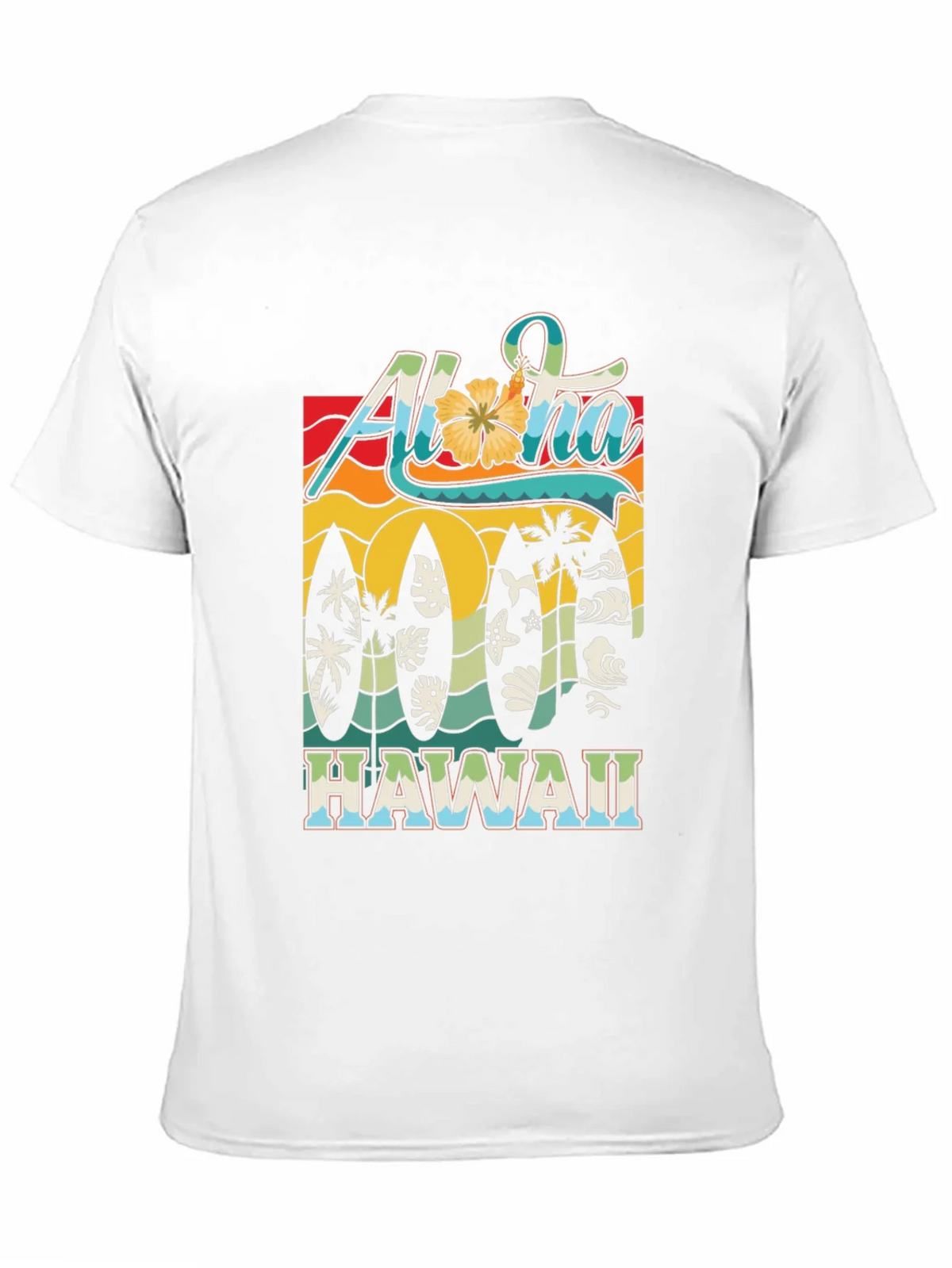 Aloha Hawaii Surfboard Tee product image 2