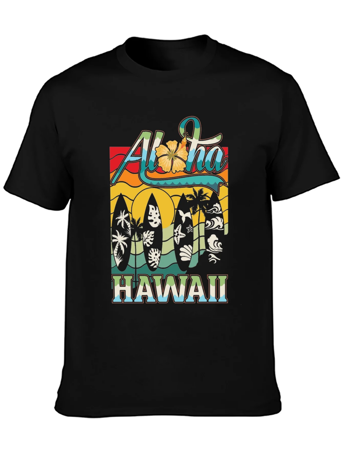 Aloha Hawaii Surfboard Tee product image 6