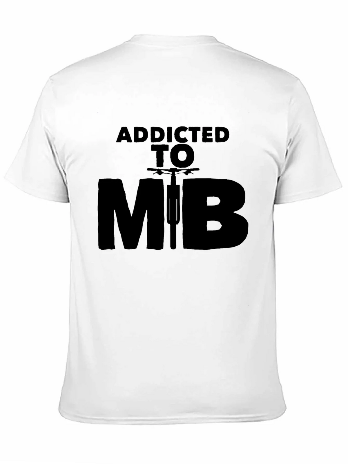 Addicted to MTB Black Graphic Tee product image 2