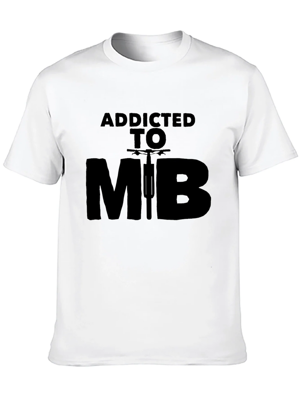 Addicted to MTB Black Graphic Tee product image 12