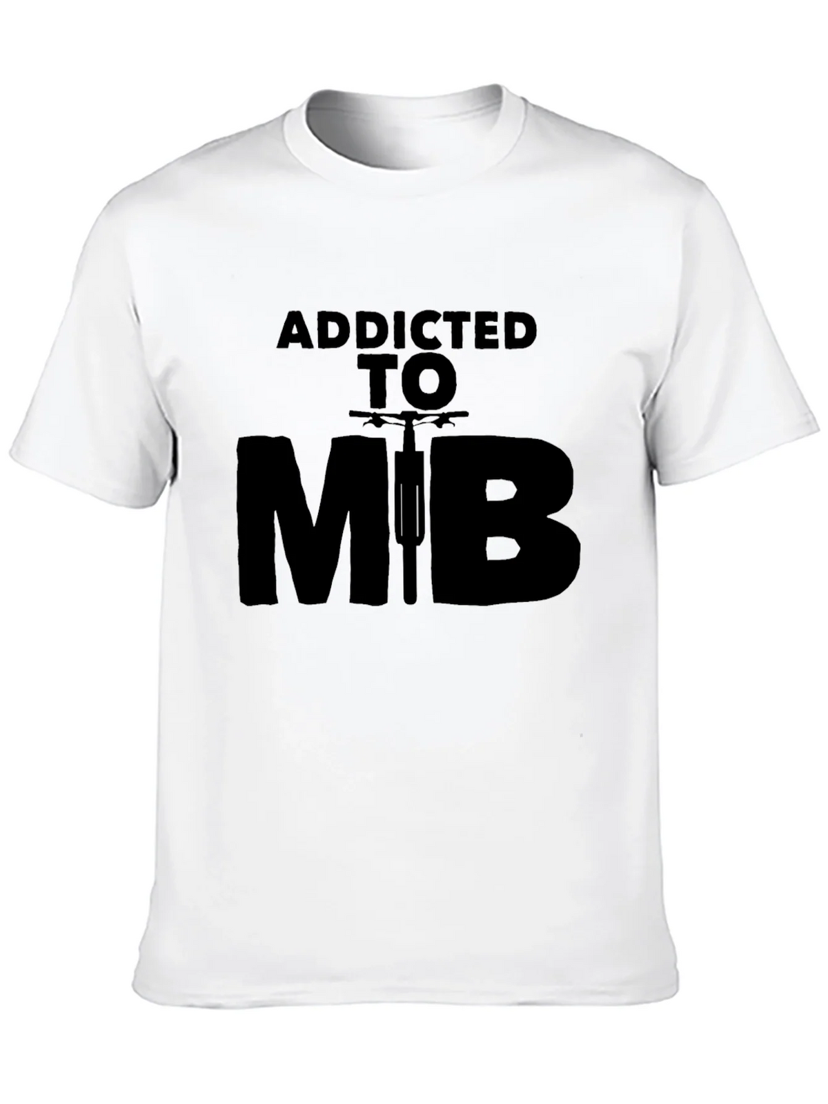 Addicted to MTB Black Graphic Tee product image 12