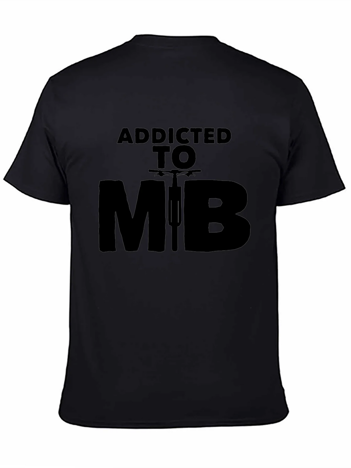Addicted to MTB Black Graphic Tee product image 7