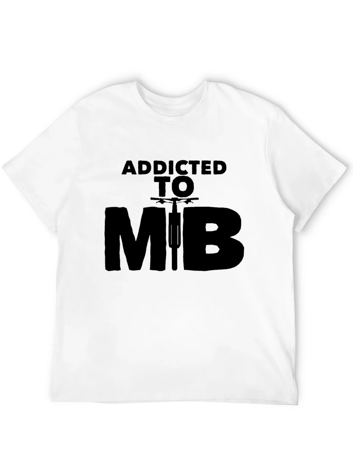 Addicted to MTB Black Graphic Tee product image 3