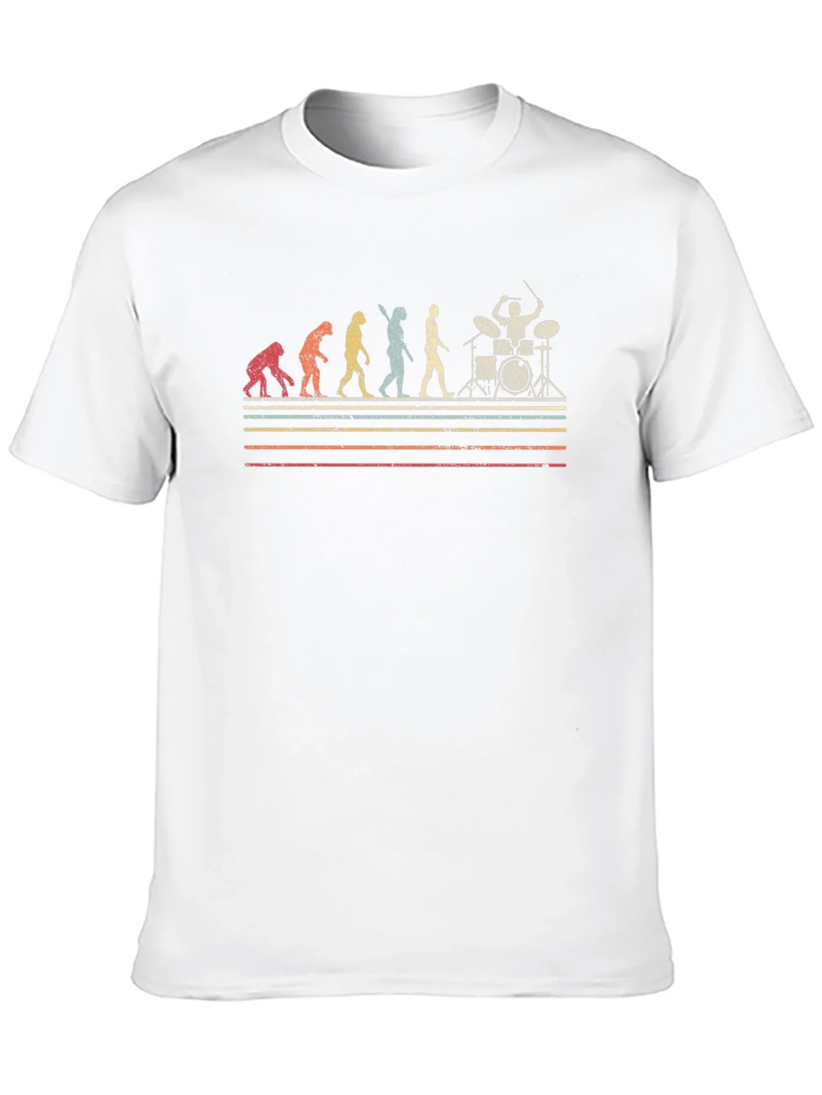 Evolution of Drummer T-Shirt product image 5