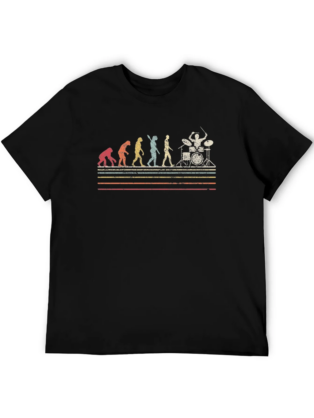 Evolution of Drummer T-Shirt product image 3