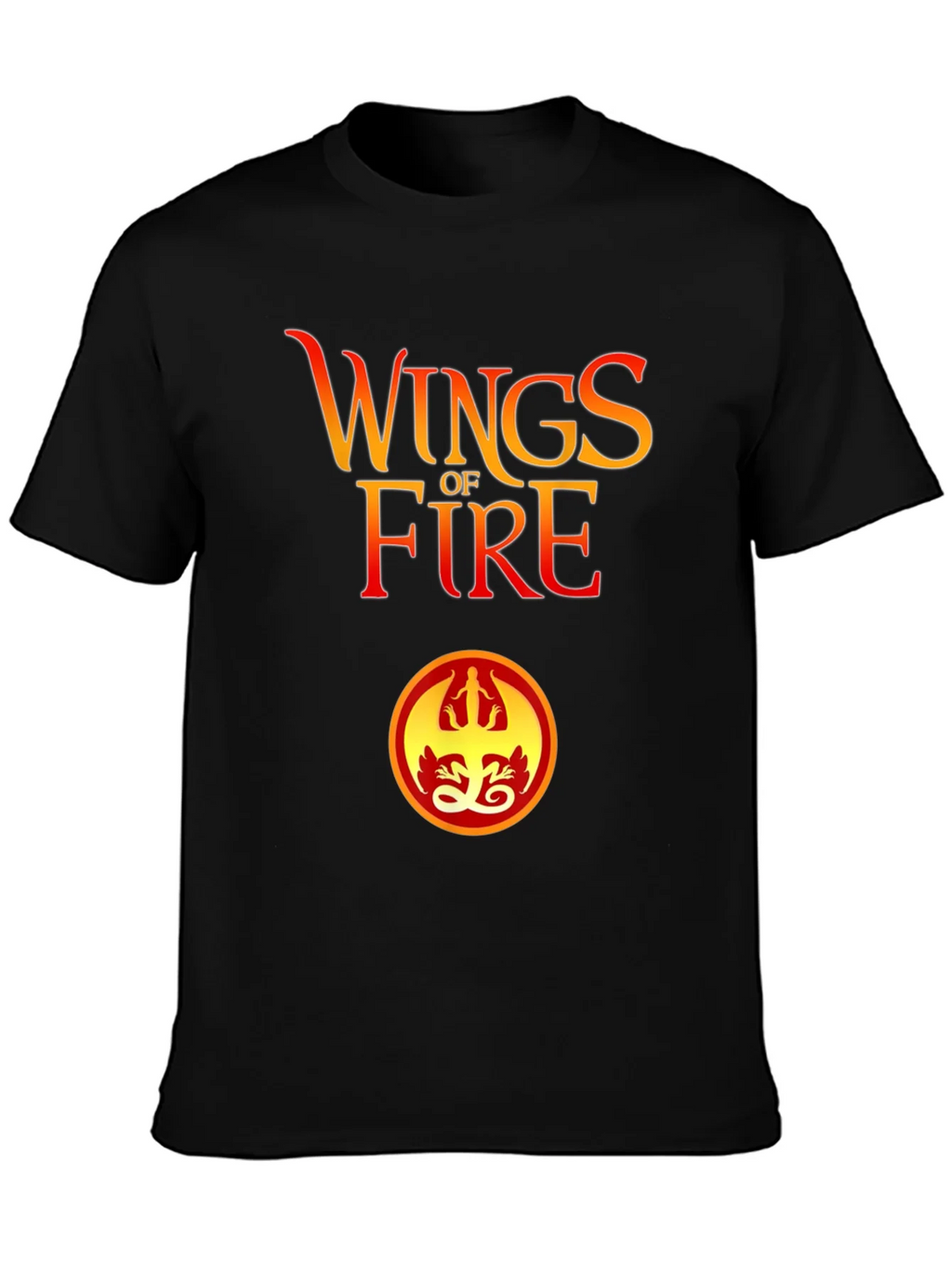 Wings of Fire Graphic Tee - Black product image 6