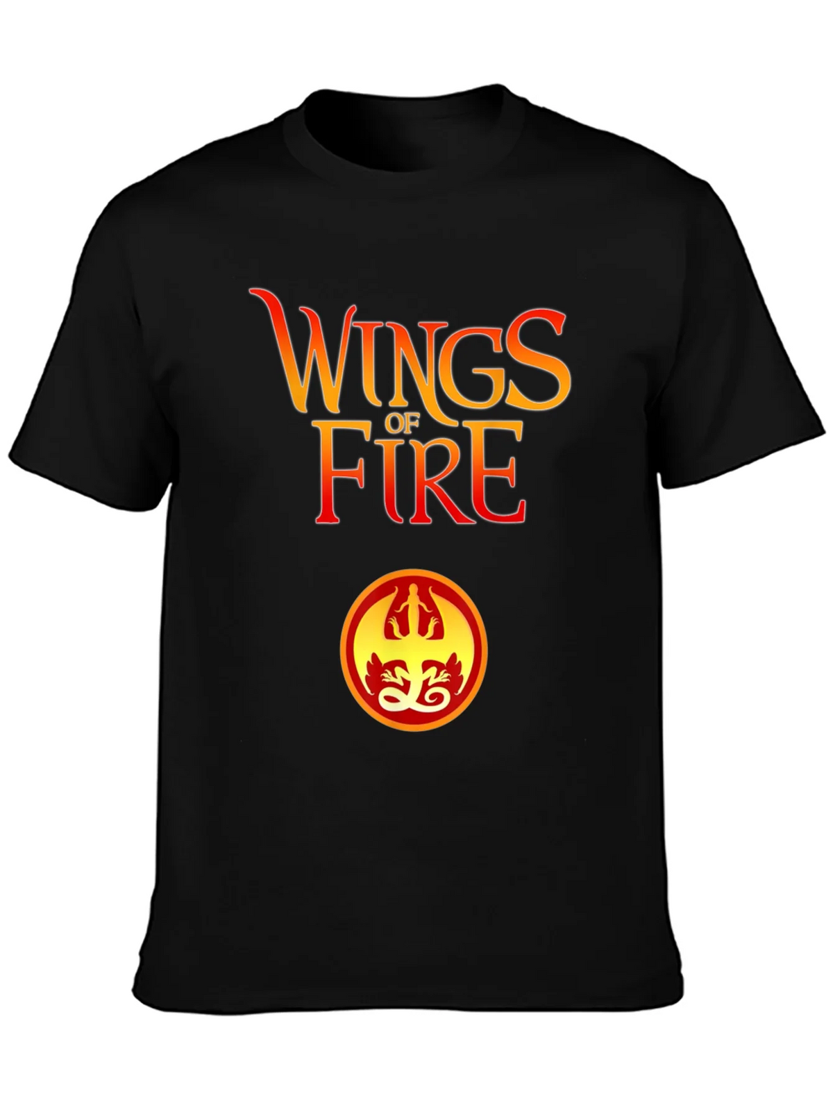 Wings of Fire Graphic Tee - Black product image 6