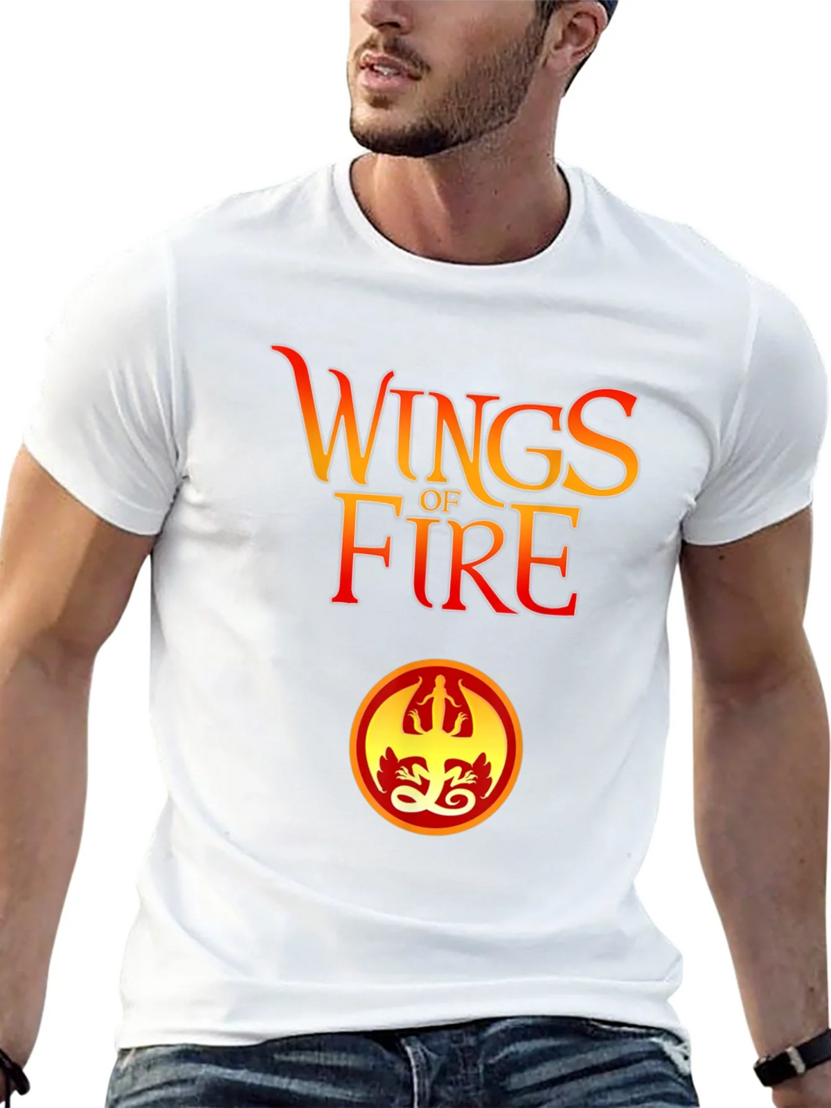 Wings of Fire Graphic Tee - Black product image 4