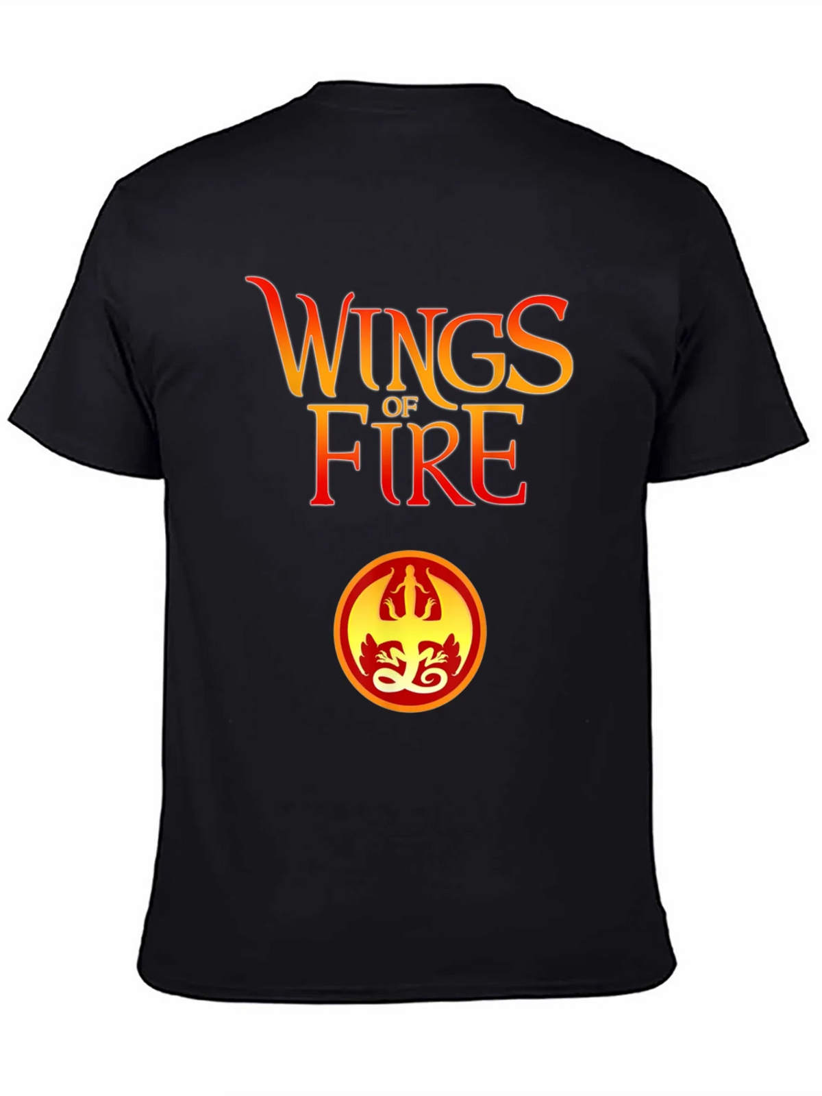 Wings of Fire Graphic Tee - Black product image 7