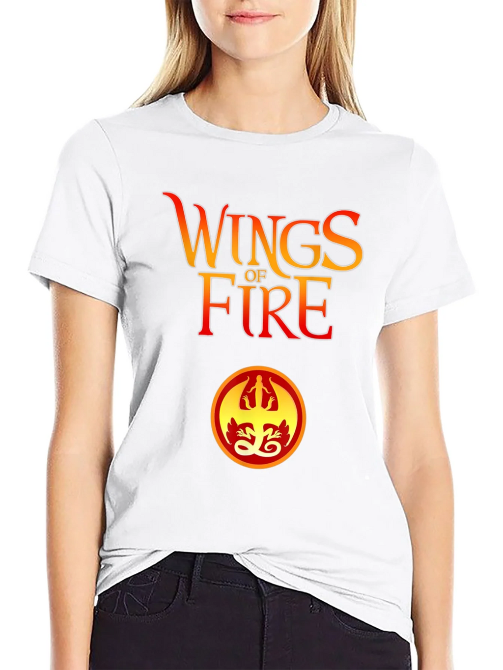 Wings of Fire Graphic Tee - Black product image 11