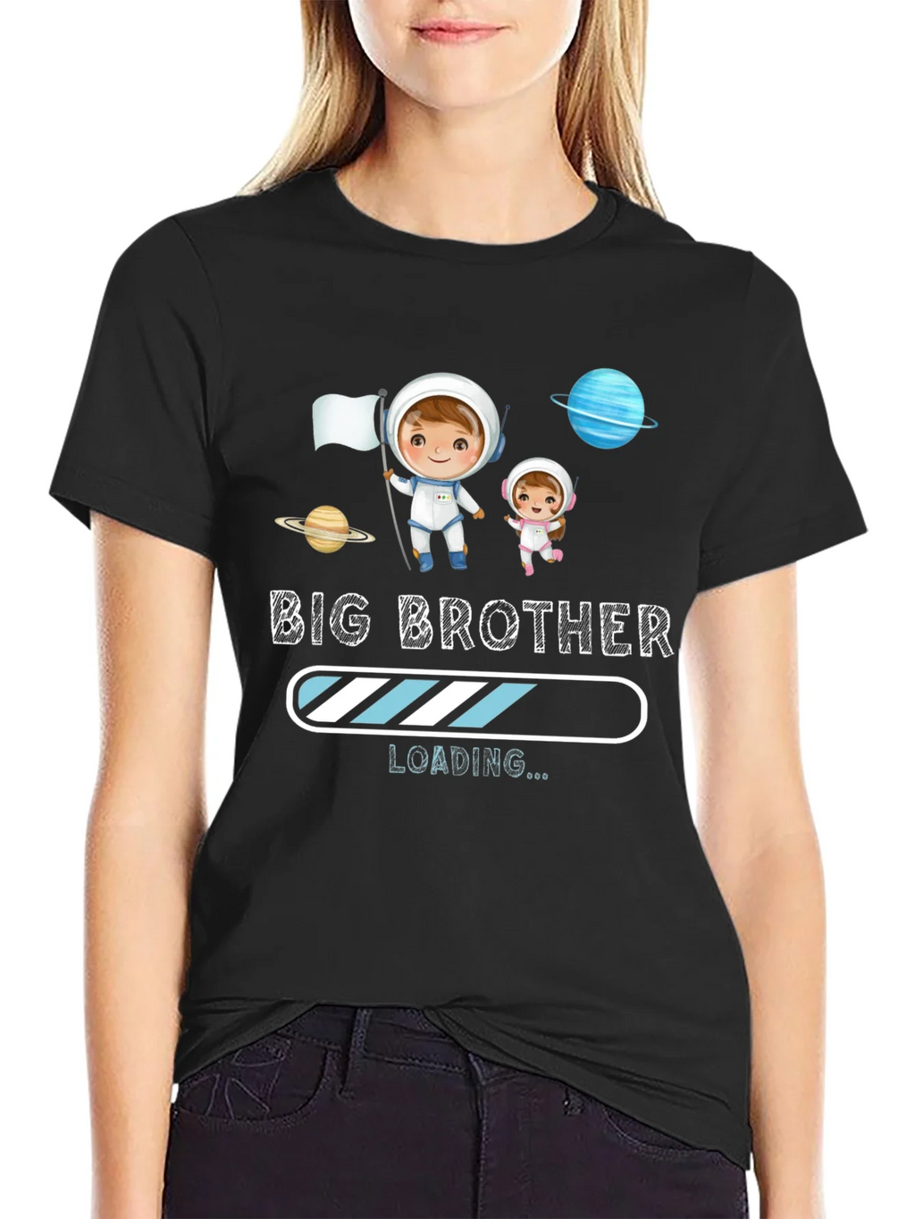 Big Brother Loading T-Shirt - Astronaut Design product image 4