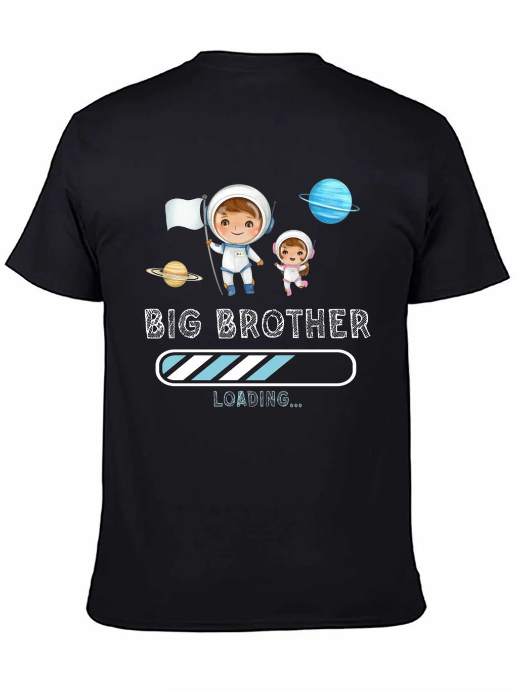 Big Brother Loading T-Shirt - Astronaut Design product image 5