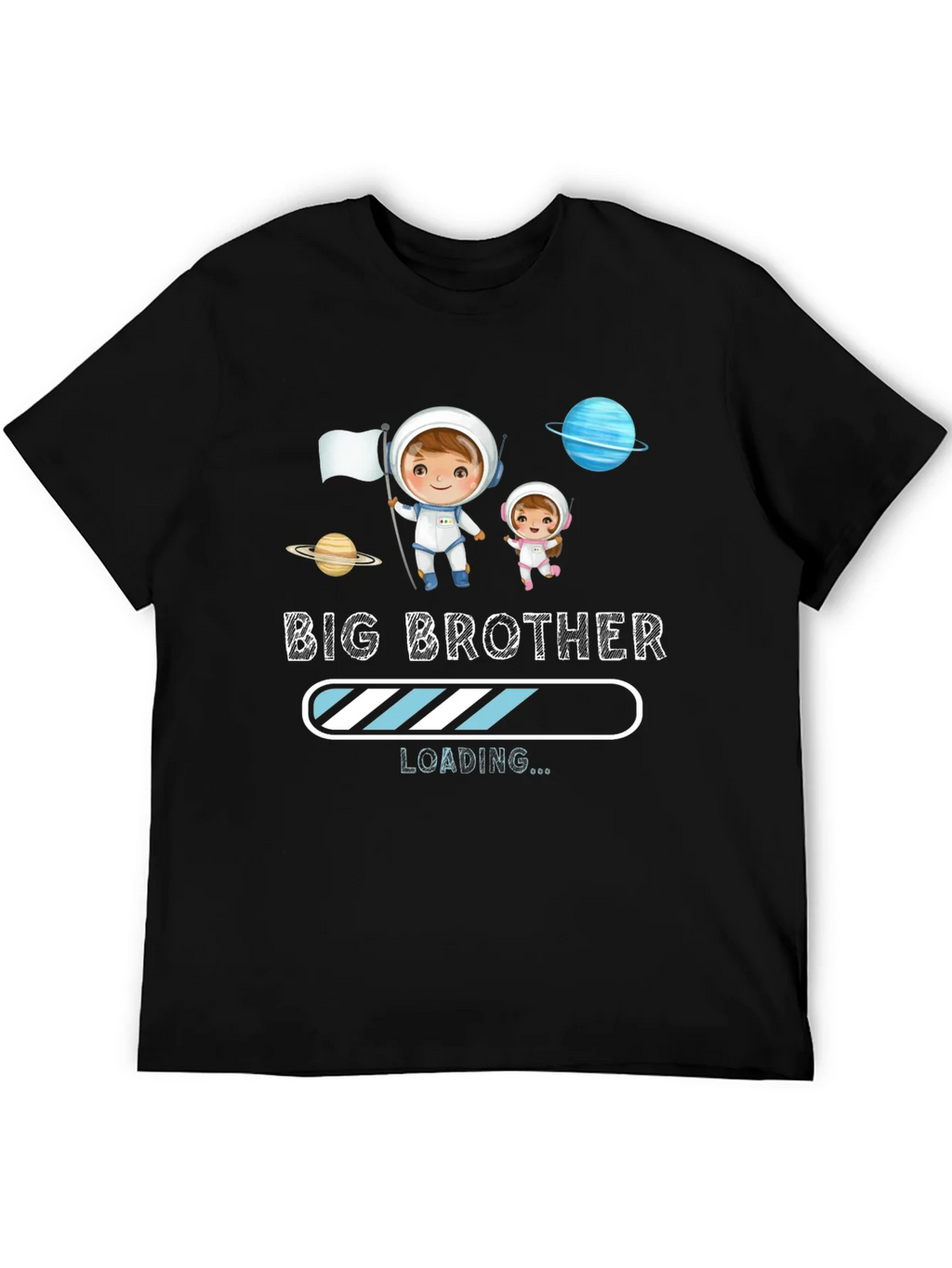 Big Brother Loading T-Shirt - Astronaut Design product image 6