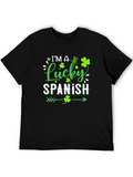 Lucky Spanish St. Patricks Day T-Shirt product image 1