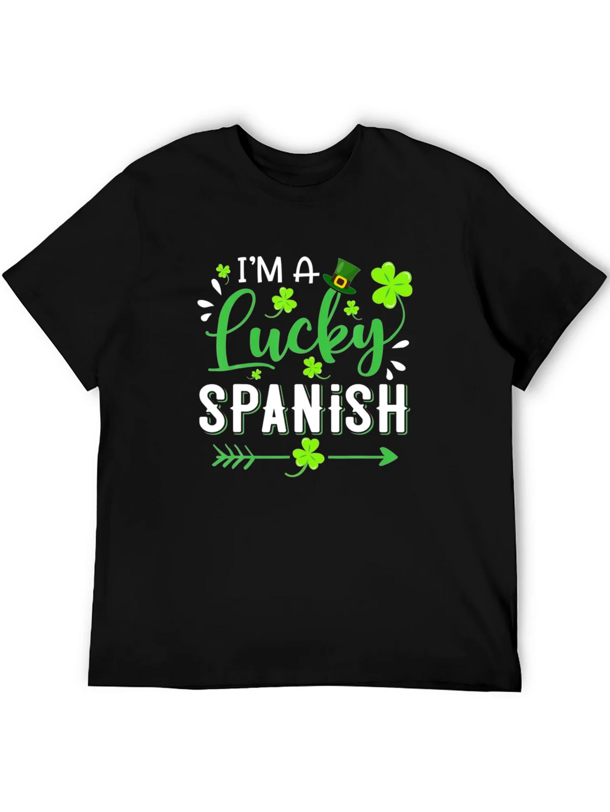 Lucky Spanish St. Patricks Day T-Shirt product image 1