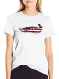 American Flag Catfish Graphic Tee product image 1