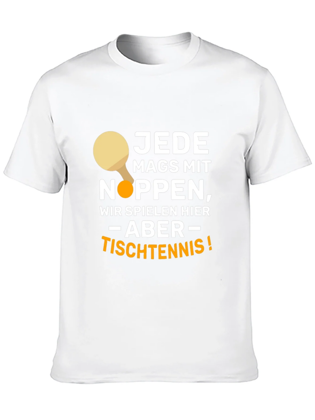 Funny Table Tennis Player Black T-Shirt product image 12