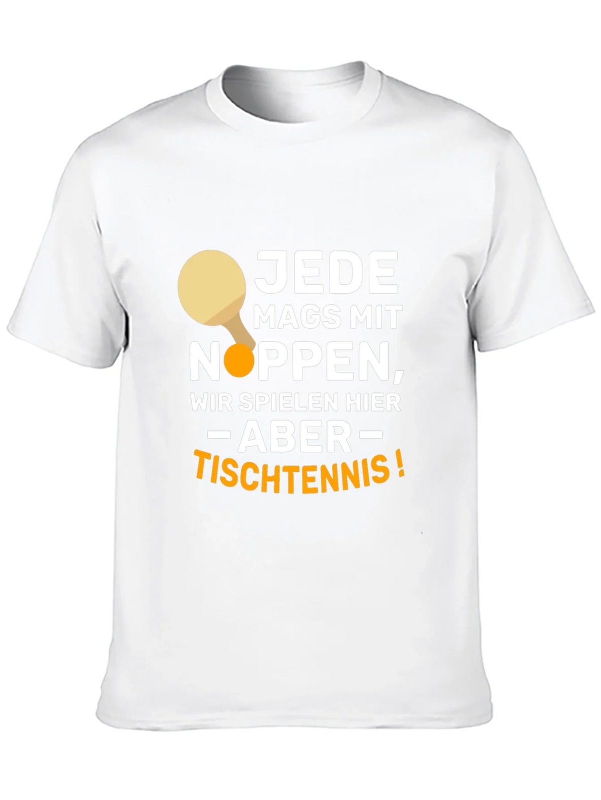 Funny Table Tennis Player Black T-Shirt product image 12
