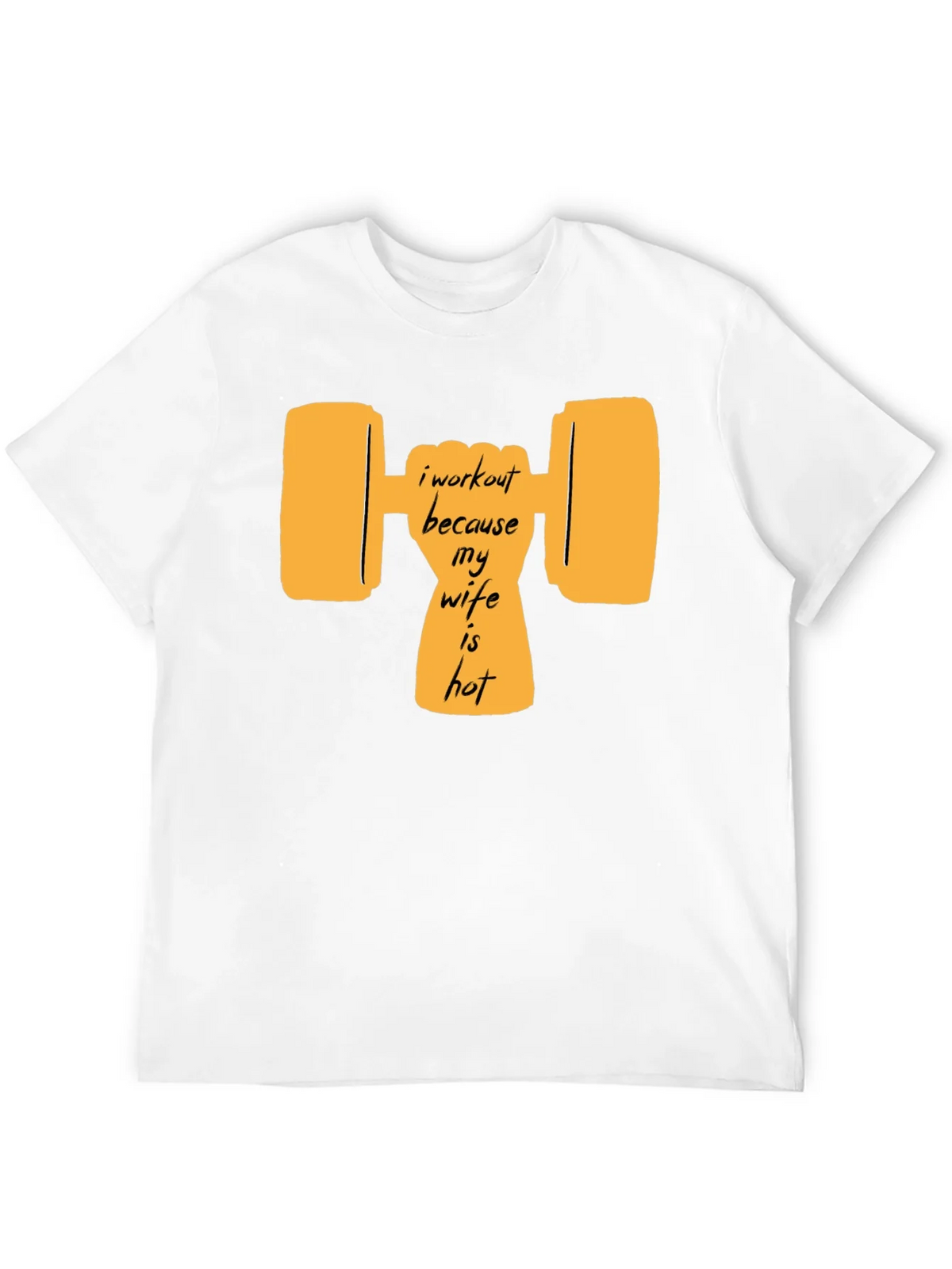 Workout Wife Humor Graphic Tee product image 3