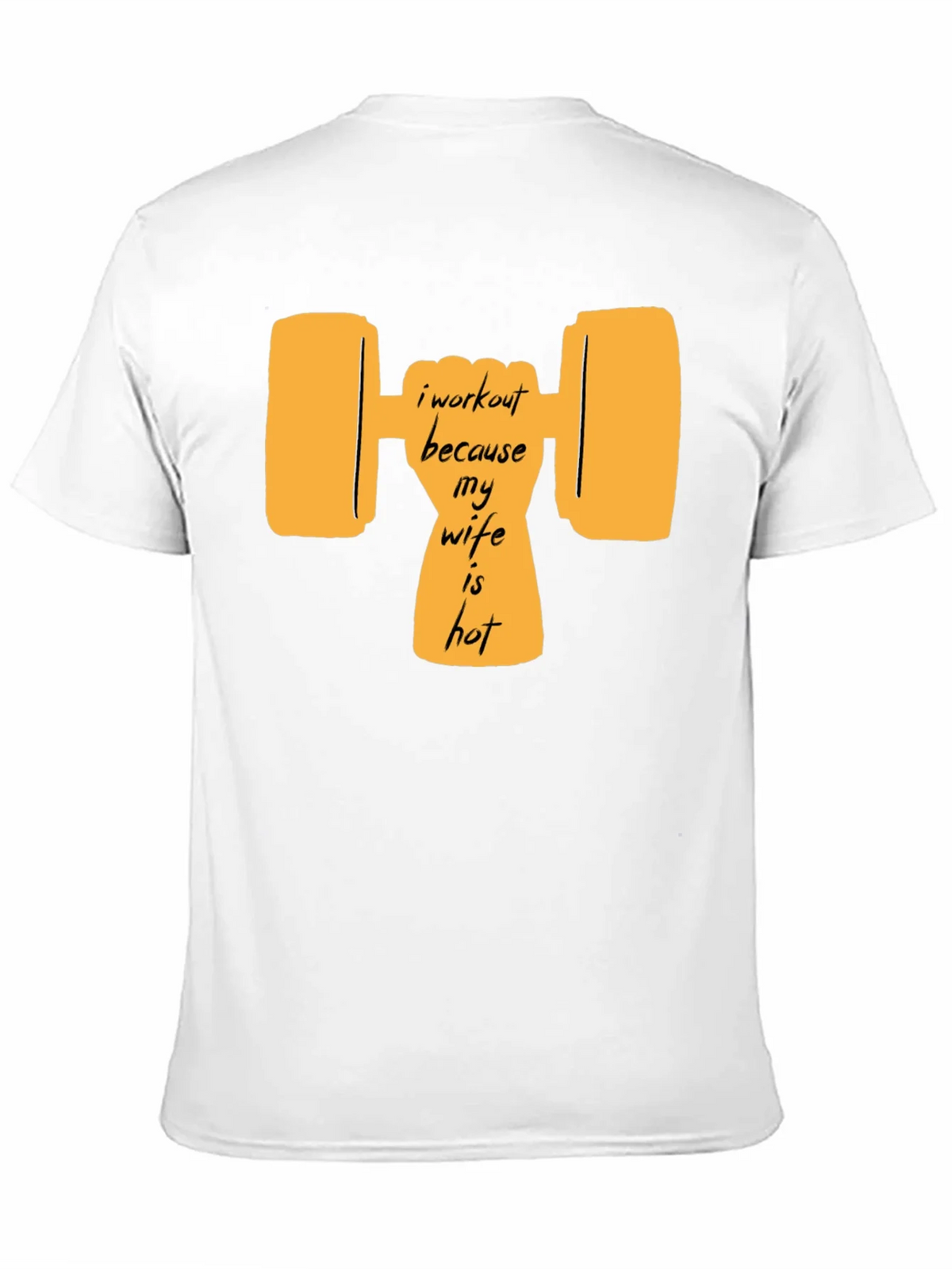 Workout Wife Humor Graphic Tee product image 2