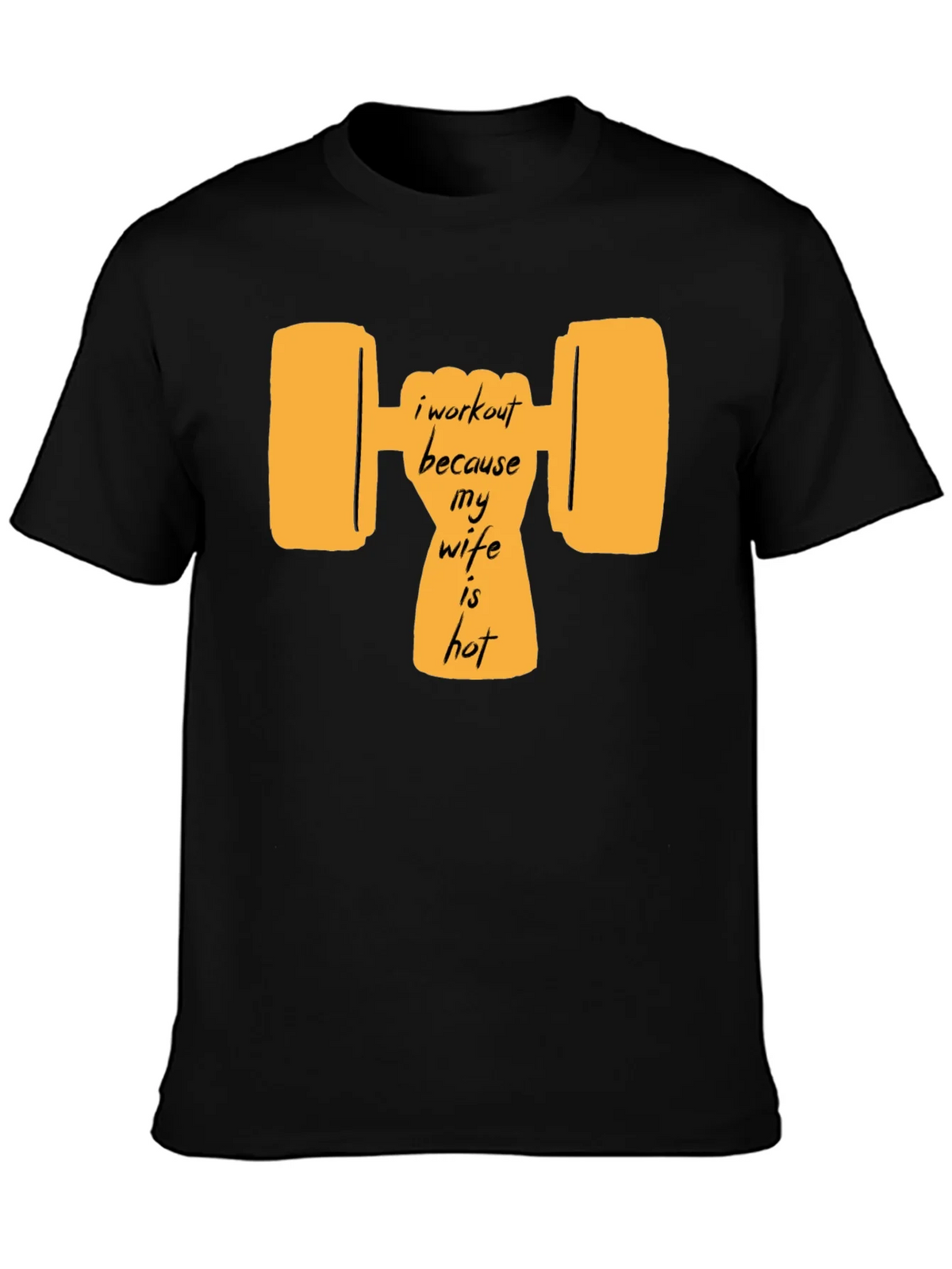 Workout Wife Humor Graphic Tee product image 6