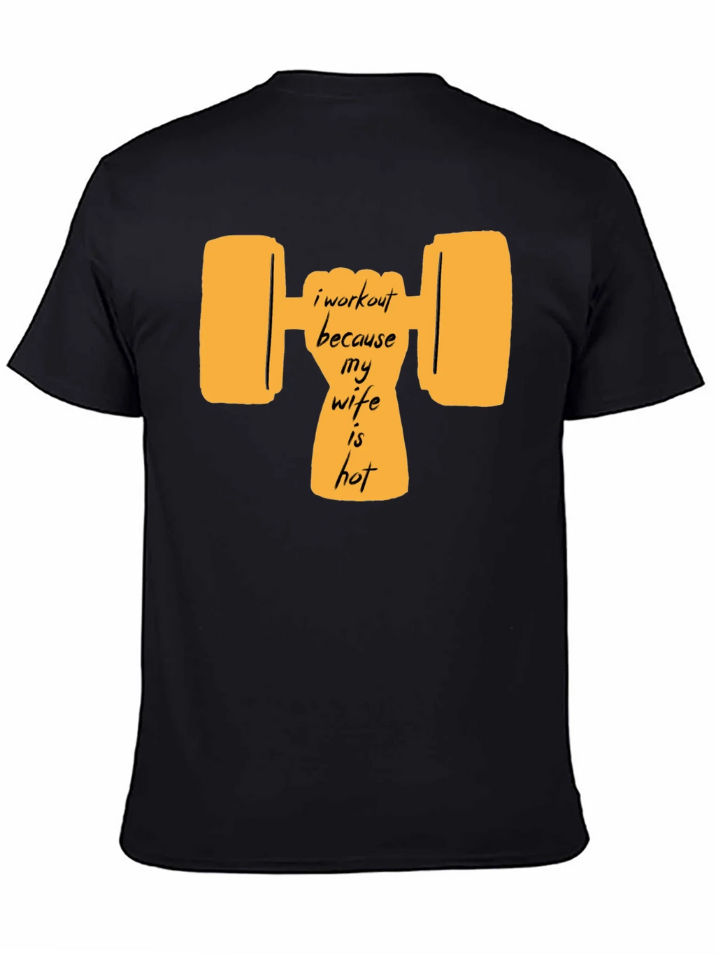 Workout Wife Humor Graphic Tee product image 7