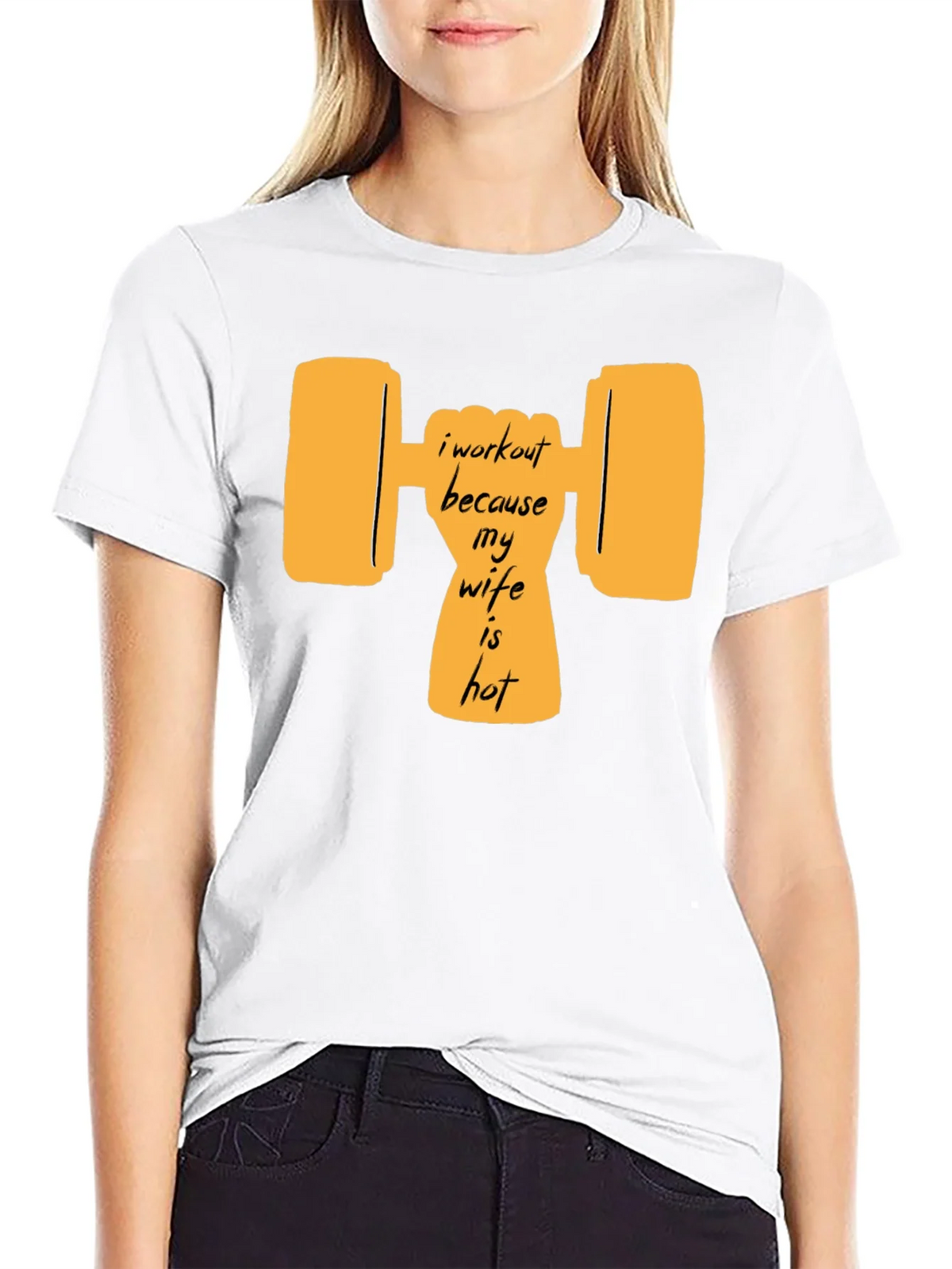 Workout Wife Humor Graphic Tee product image 11
