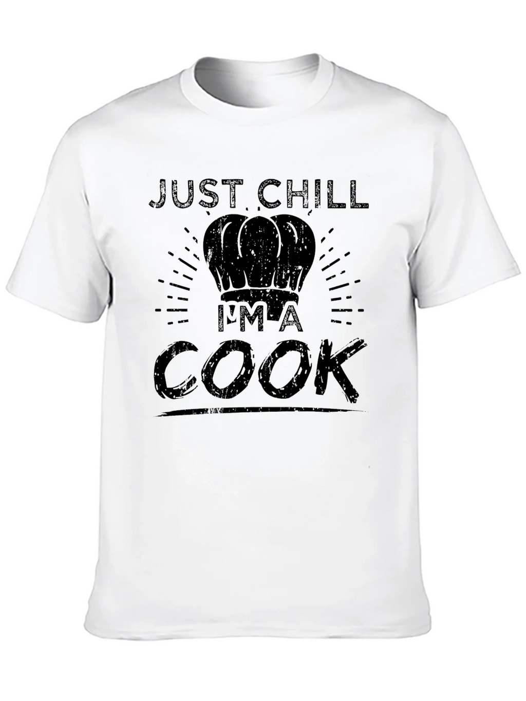 Just Chill Im A Cook T-Shirt - Black Chef Tee product image 11