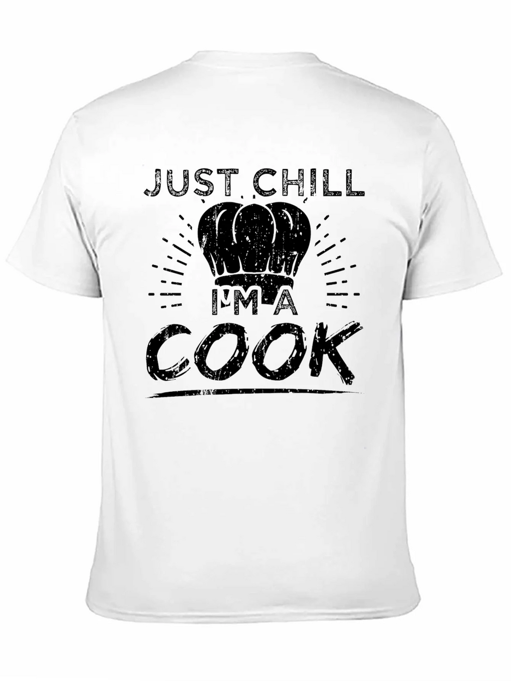 Just Chill Im A Cook T-Shirt - Black Chef Tee product image 2