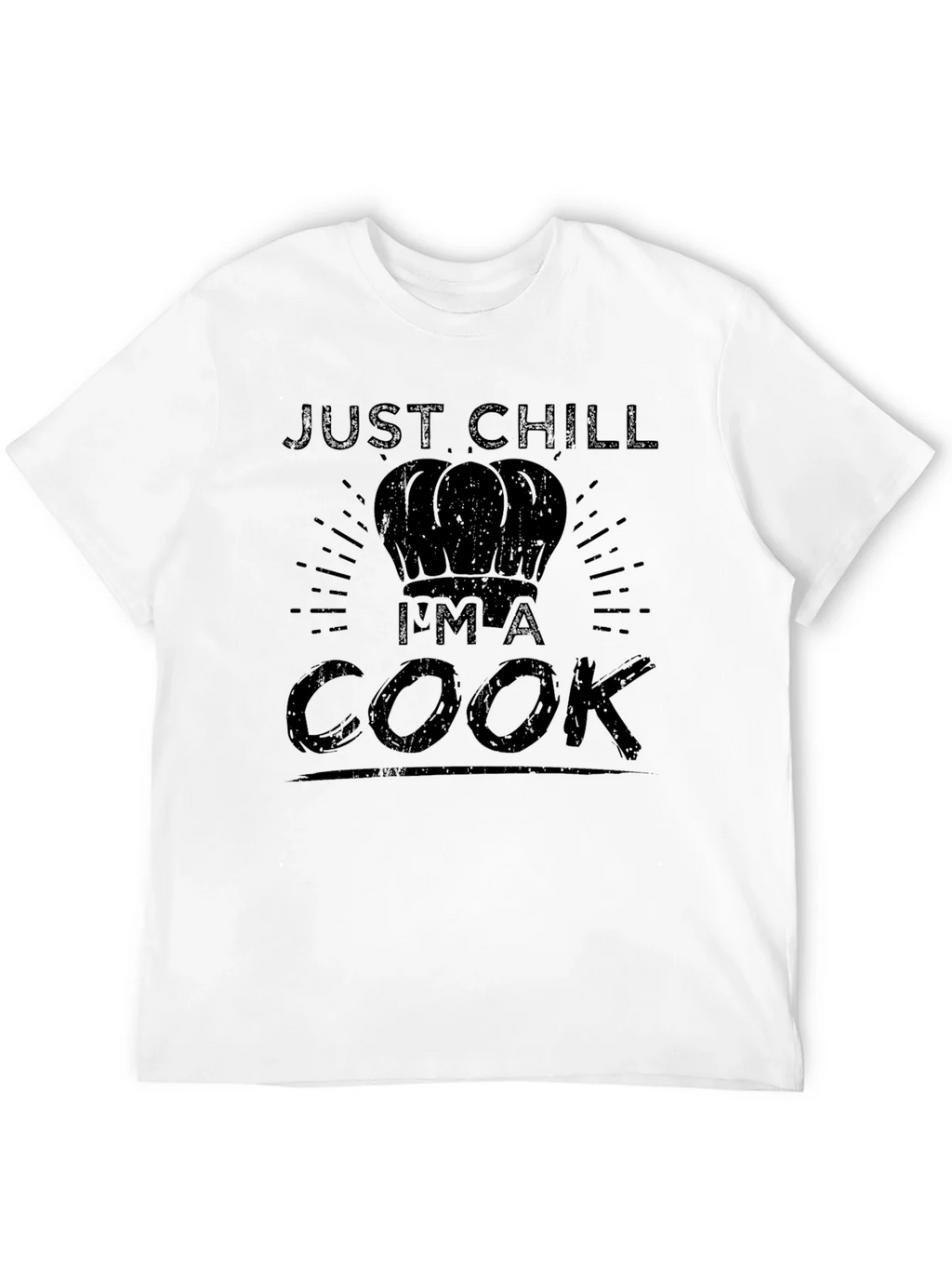 Just Chill Im A Cook T-Shirt - Black Chef Tee product image 3