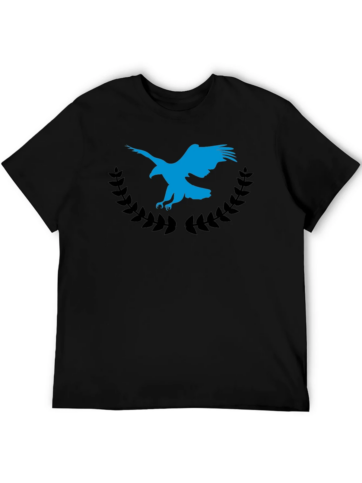 Eagle Crest Graphic Tee - Soft Black Cotton Blend product image 8