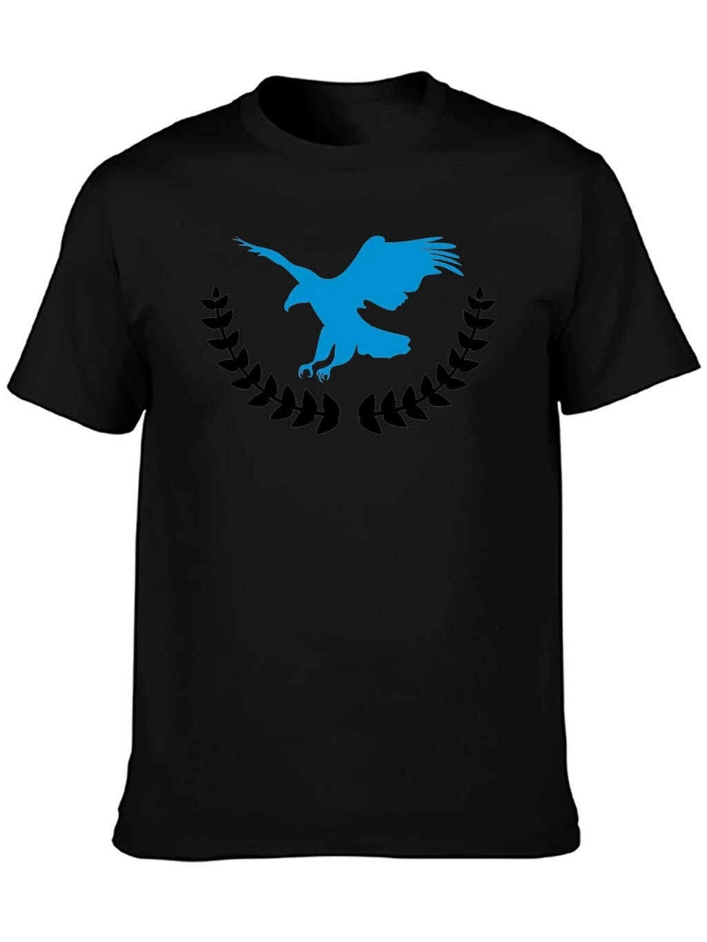 Eagle Crest Graphic Tee - Soft Black Cotton Blend product image 6