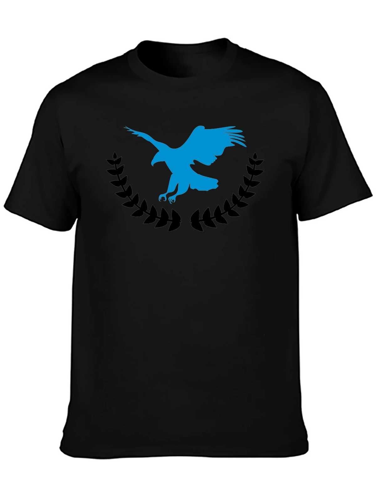 Eagle Crest Graphic Tee - Soft Black Cotton Blend product image 6
